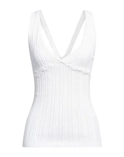 N°21 Woman Top White Size 10 Viscose, Polyester
