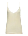N°21 Woman Top Yellow Size 8 Cotton, Polyamide