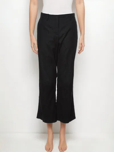N°21 Women's Flare Pant In Noir
