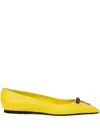 N°21 Zip-detail Ballet Flats