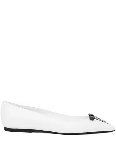 N°21 Zip-detail Ballet Flats