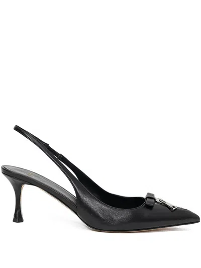 N°21 Zip-detail Slingback Pumps