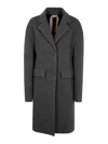 N°21 Jersey Coat In Grey