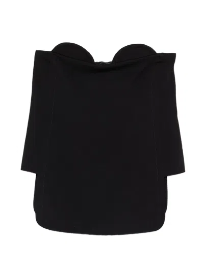 N°21 バンドゥ トップ In Black