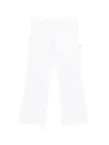 N°21 Kids' Belt-loop Trousers In White
