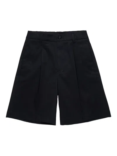 N°21 Kids' Bermuda Pants In Black