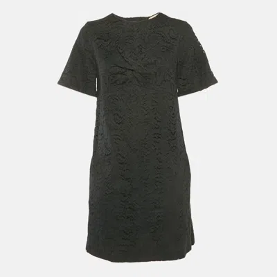 N°21 Nº21 Black Floral Lace Mini Dress