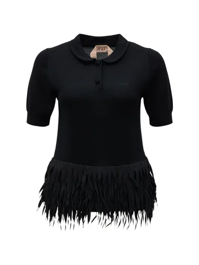 N°21 Black Polo Shirt