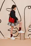 N°21 Patent Leather Envelope Bag With Logo In Red