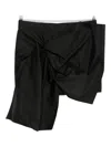 N°21 Mini Skirt With Bow In Black