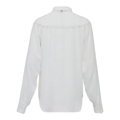 N°21 Bow Ruffles Lace Blouses In Multi