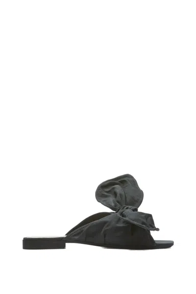 N°21 Bow Slides In Gray