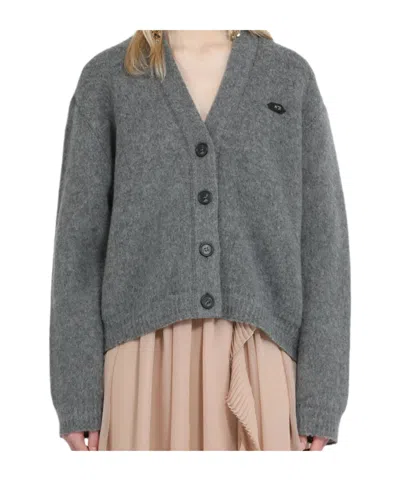 N°21 BUTTON-FASTENING CARDIGAN
