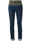 N°21 Button Jeans In Blue