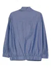 N°21 Button Pocket Denim Jacket In Blue
