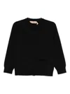 N°21 Button-up Cardigan In Black