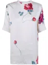 N°21 Short-sleeved T-shirt In White