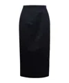 N°21 Capo Sotto N21 Skirt In Black