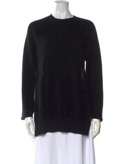 Pre-owned N°21 Cashmere Crew Neck Sweater In Black