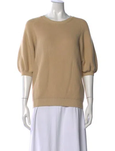 Pre-owned N°21 Cashmere Crew Neck Sweater In Neutrals