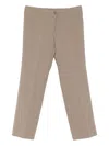 N°21 Check Pants In Neutral