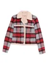 N°21 Checked Button Jacket In Multi