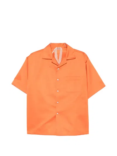 N°21 Chest-pocket Short-sleeve Shirt In Orange