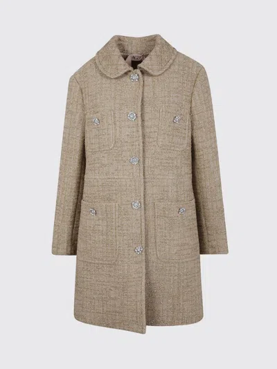 N°21 COAT N° 21 WOMAN COLOR GOLD,H66486047