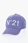 N°21 Cotton Baseball Cap With Embroidered Logo