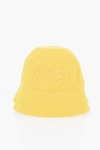 N°21 Cotton Bucket Hat With Embroidered Logo