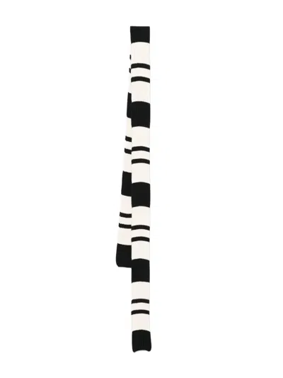 N°21 N21 Cotton Knit Scarf In Multi