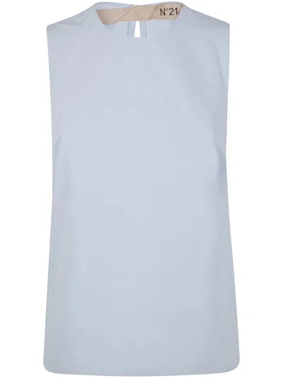 N°21 Cotton Shirt In Blue