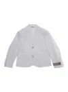 N°21 Single-breasted Blazer In White