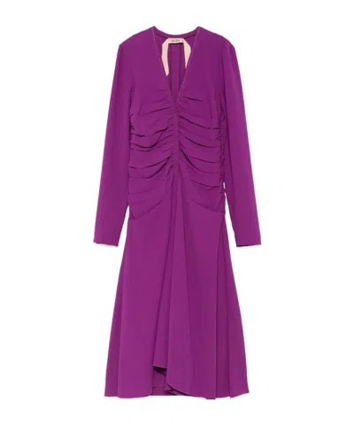 N°21 CREPE MIDI DRESS