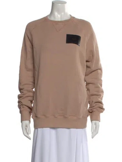 Pre-owned N°21 Crew Neck Long Sleeve Sweatshirt In Neutral
