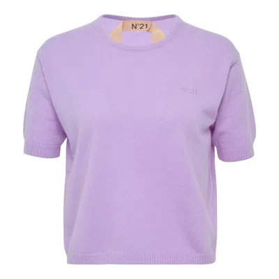 N°21 Crewneck Sweater In Purple