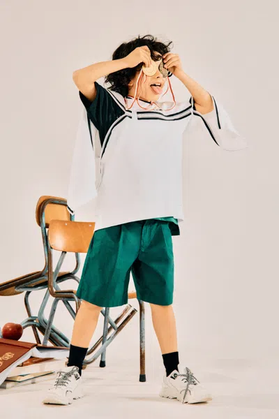 N°21 Kids' Crewneck Sweatshirt With Logo In White