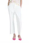 N°21 Crop Length Pant In Ecru In Neutral