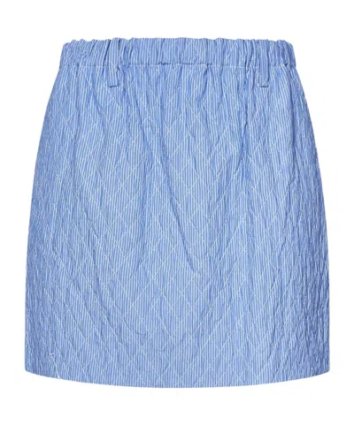 N°21 Striped Mini Skirt