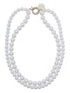 N°21 Double-layer Pearl Necklace In White