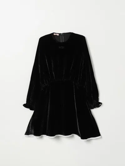 N°21 Dress N° 21 Kids Color Black In Schwarz
