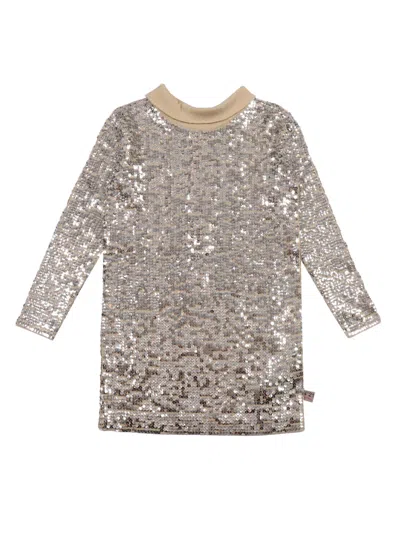 N°21 Kids' Dresses In Silver