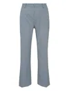 N°21 Elastic-waist Trousers In Blue