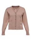 N°21 Embellished Pocket Cardigan In Neutral