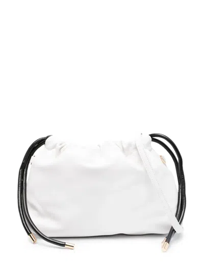 N°21 Eva Leather Crossbody Bag In White