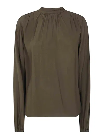 N°21 Fabric Blouse Shirt In Green