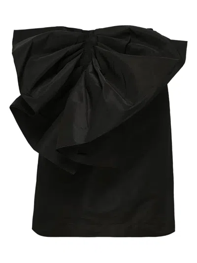 N°21 Fabric Skirt In Black
