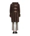 N°21 N21 Faux Fur Montgomery In Brown