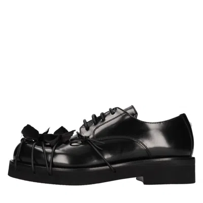 N°21 Flat Shoes In Nero Neri E Grigi