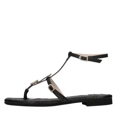 N°21 Flat Shoes In Nero Scuri